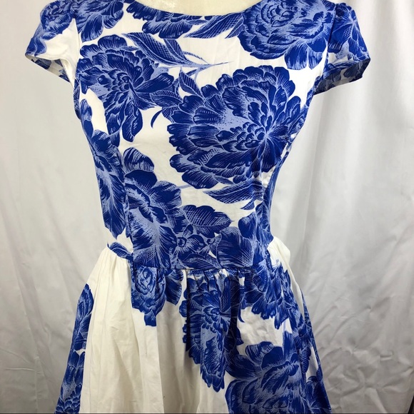 Bailey-blue Dresses & Skirts - Bailey-blue L, Party Dress, Petticoat, blue floral